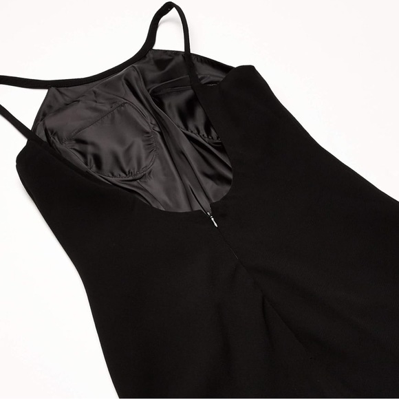 Calvin Klein High Neck Black Gown - Picture 4 of 5